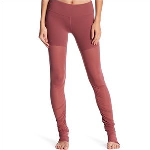 Alo yoga goddess mesh leggings